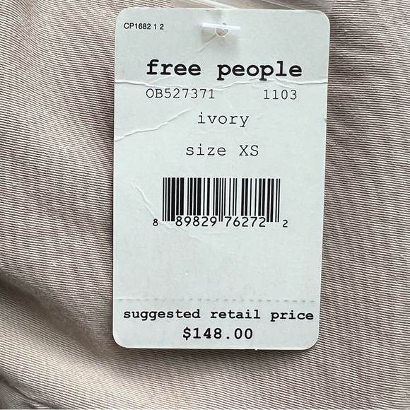 NWT!! Free People Ruffles Romance Jacket Ivory Sz XS. - Picture 9 of 9